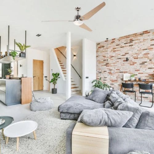 Destratificateur maison Aviatos couleur Erable Casafan